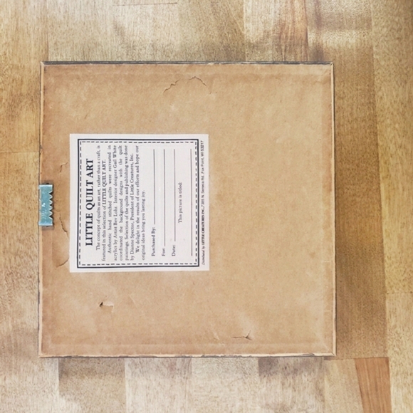 Bev Lohr Framed Quilted Framed Wall Art in Pink and Blue - Picture 2 of 5